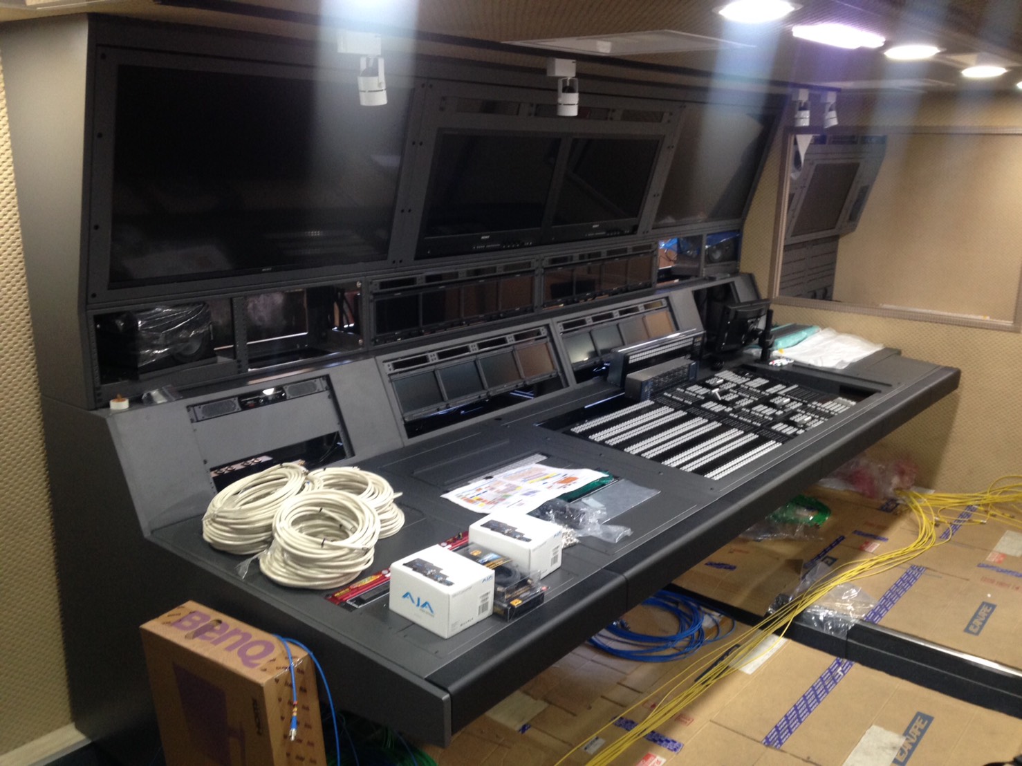 電視台數位衛星轉播車